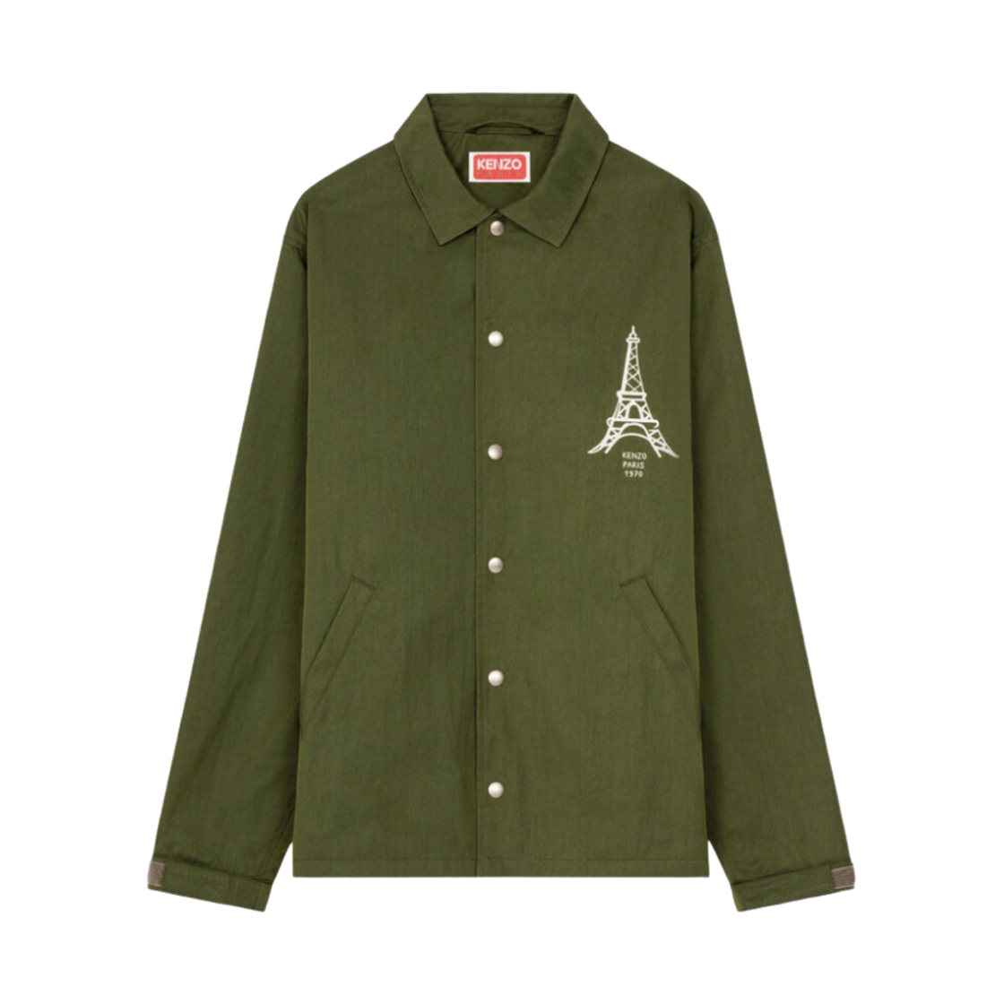 겐조 파리 재팬 코치 자켓 다크 카키(Kenzo Paris Japan Coach Jacket Dark Khaki) - 2