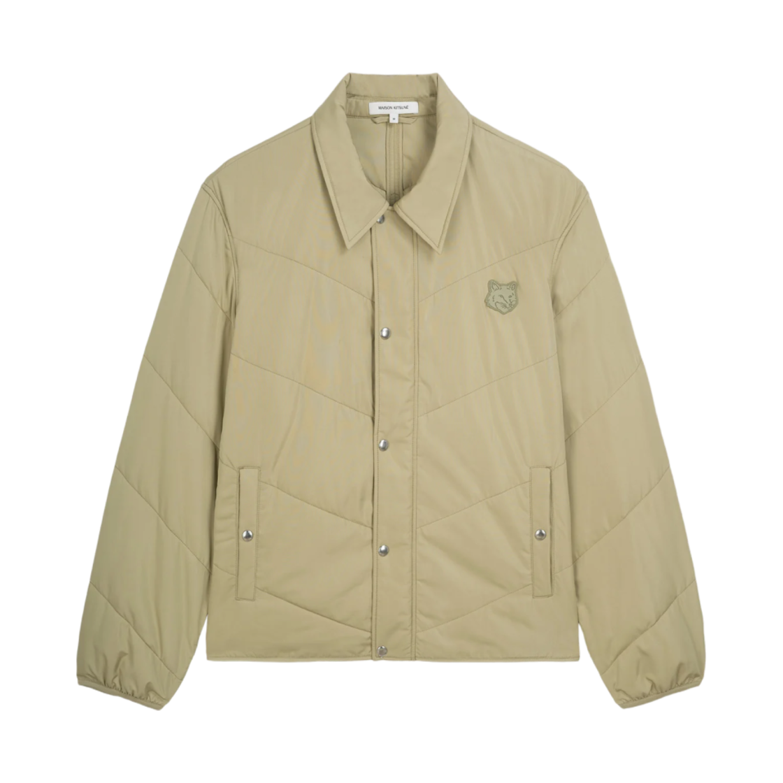 MM02104WQ4016-P357 Maison Kitsune Quilted Blouson Canvas
