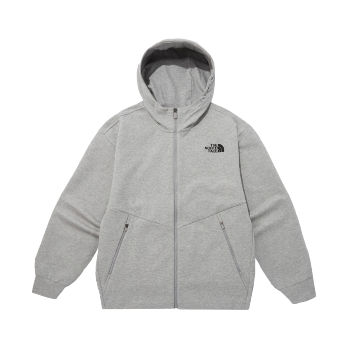 노스페이스 화이트 라벨 테크 런 트레이닝 자켓 멜란지 그레이(The North Face White Label Tech Run Training Jacket Melange Grey) - 1