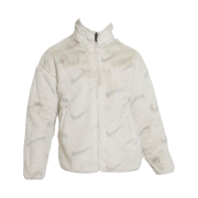 (Kids) Nike NSW Faux Fur Jacket Light Bone