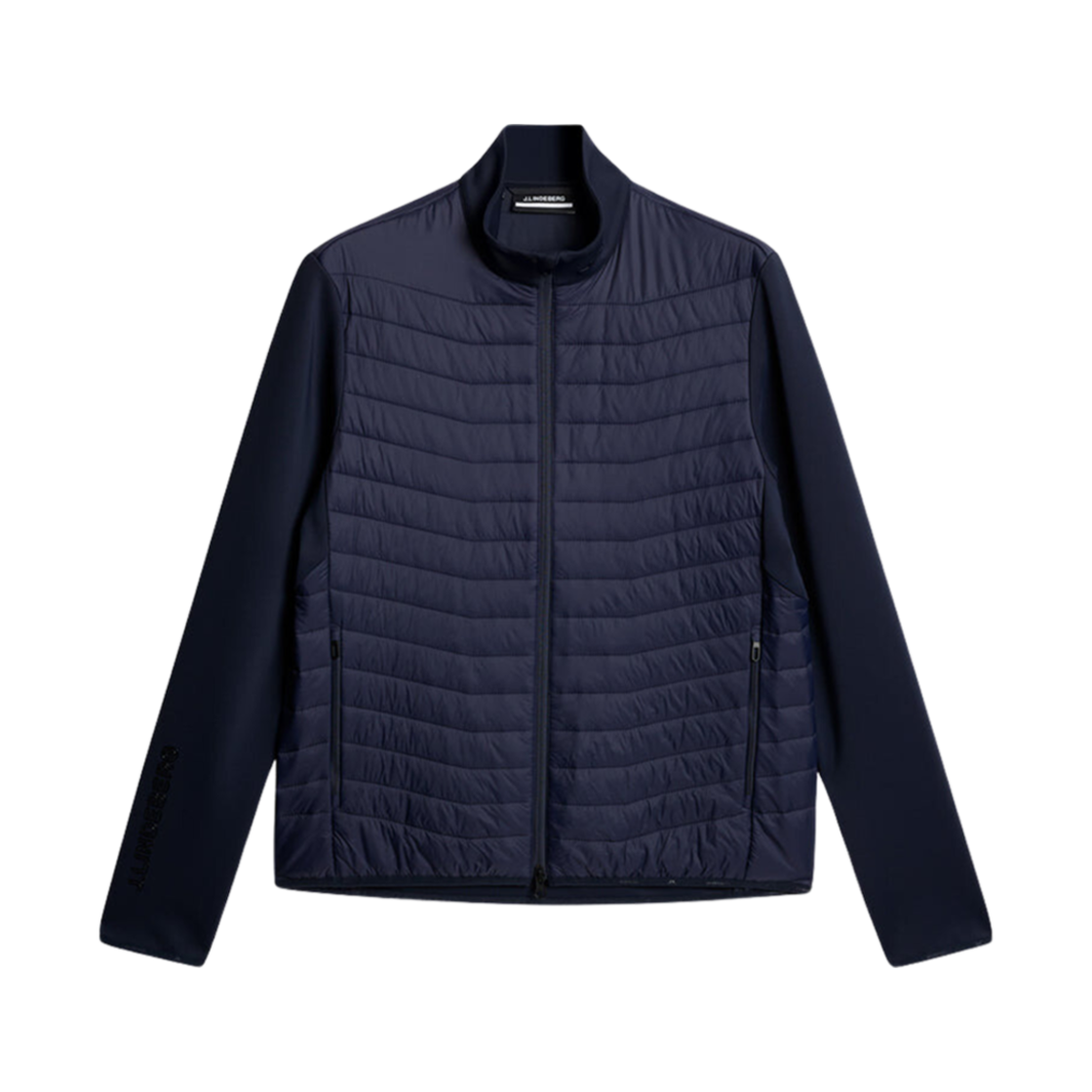 GMOW10856-6855 J.Lindeberg Holden Quilt Hybrid Jacket Navy