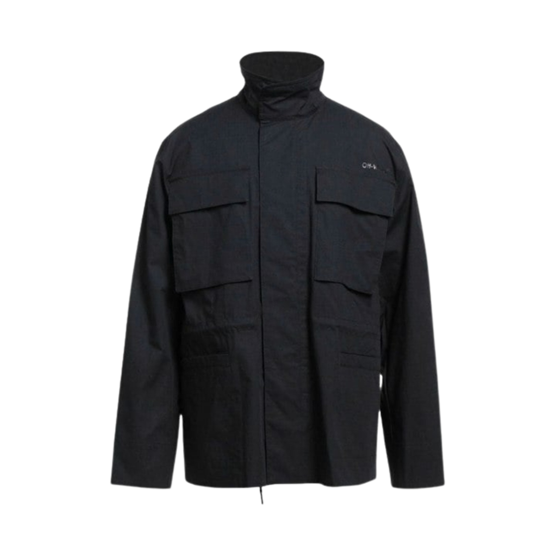 OMEL021C99FAB0011010 Off-White Diag Tab Jacket Black