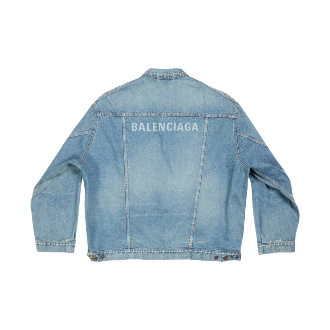 발렌시아가 오버사이즈 자켓 애시드 블루(Balenciaga Oversized Jacket Acid Blue) - 2