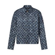Louis Vuitton Monogram Denim Workwear Jacket Dark Denim