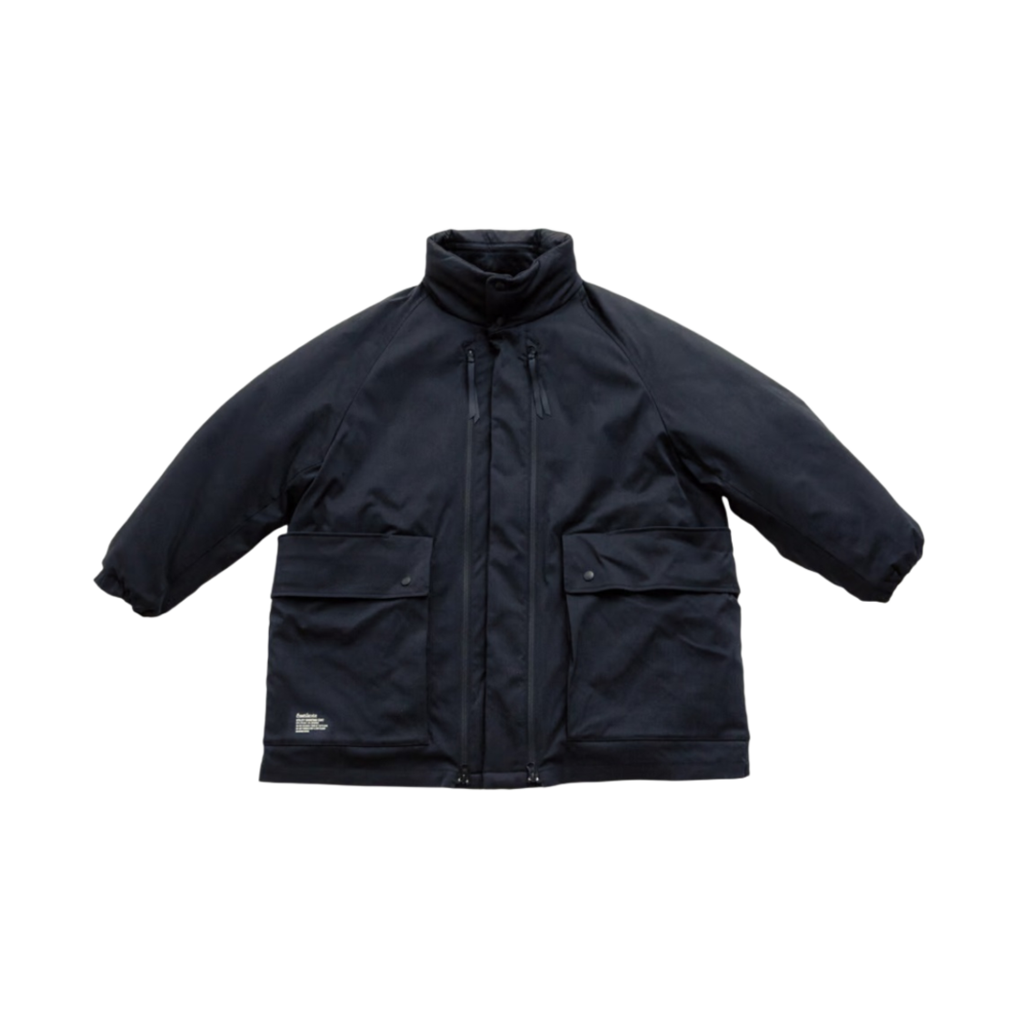 프레쉬 서비스 x 휴이넘 유틸리티 슈팅 코트 블랙(Fresh Service x Houyhnhnm Utility Shooting Coat Black)