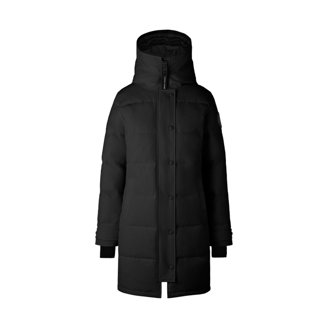 (W) 캐나다 구스 쉘번 파카 블랙 라벨 블랙((W) Canada Goose Shelburne Parka Black Label Black) - 1