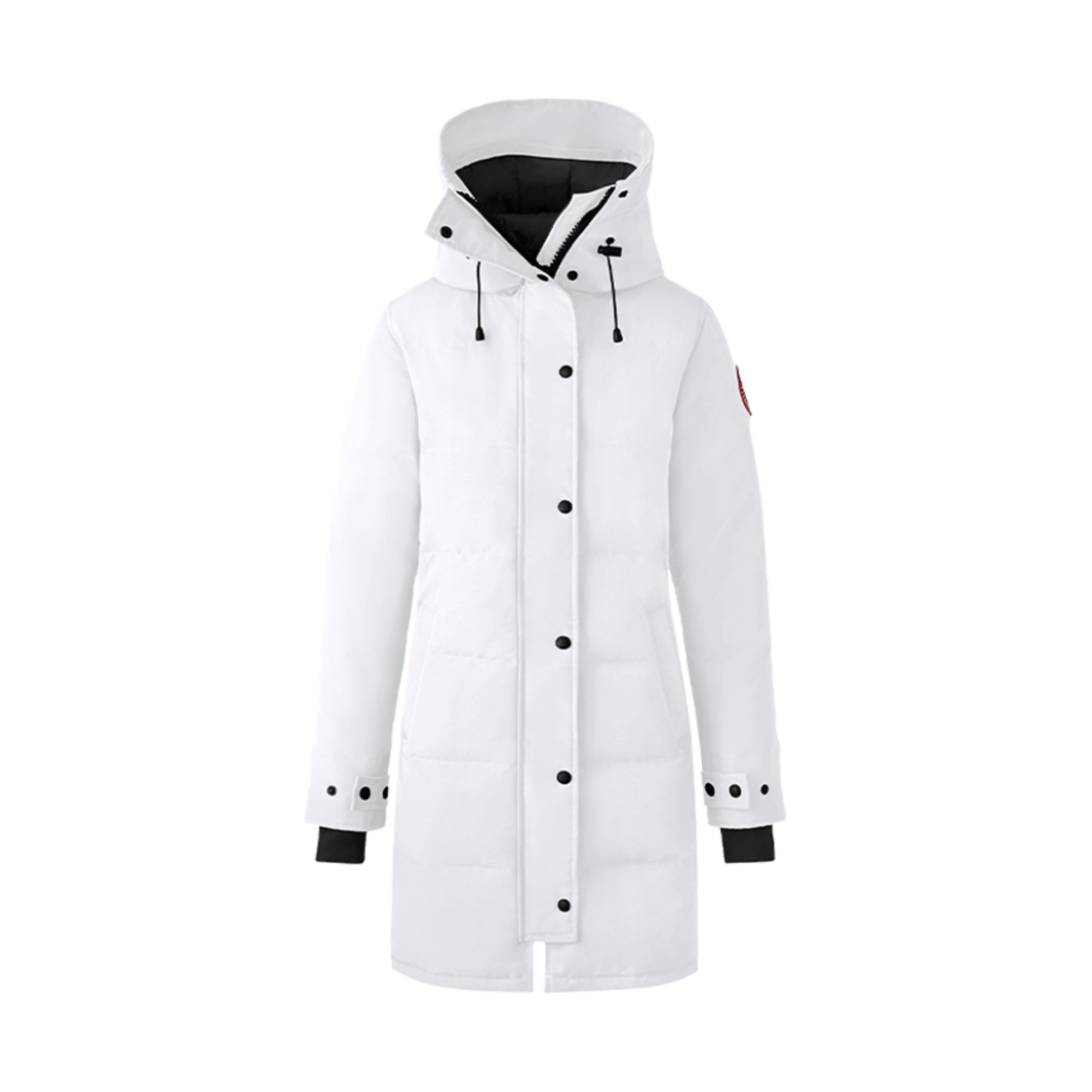 (W) 캐나다 구스 쉘번 파카 헤리티지 노스 스타 화이트((W) Canada Goose Shelburne Parka Heritage North Star White) - 1