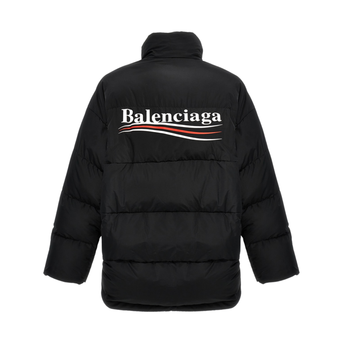 발렌시아가 폴리티컬 캠페인 퍼퍼 자켓 블랙(Balenciaga Political Campaign Puffer Jacket Black) - 2