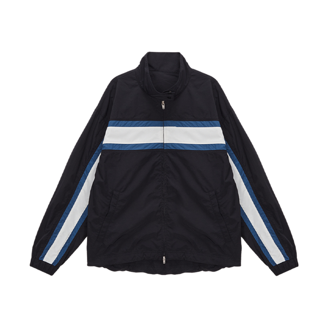 MK2334JP015M0BB (W) Matin Kim Mesh Mix Racing Jumper Black