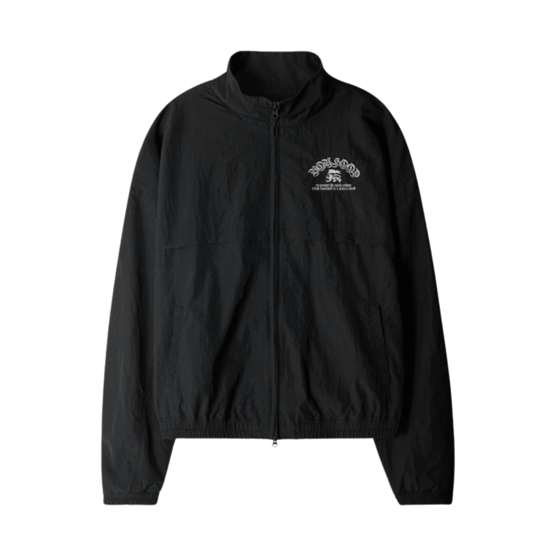 [트리플적립] 이티씨이 보이후드 나일론 트랙 자켓 블랙([트리플적립] ETCE Boy Hood Nylon Track Jacket Black)