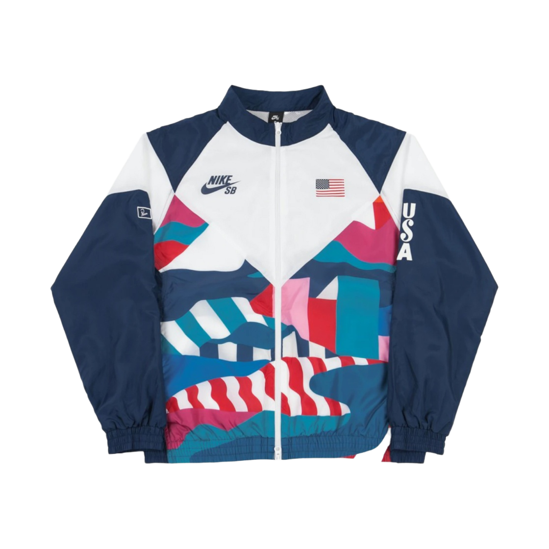 나이키 x 파라 SB 팀 USA 스케이트 트랙 수트 브레이브 블루 - US/EU(Nike x Parra SB Team USA Skate Track Suit Brave Blue - US/EU) - 2