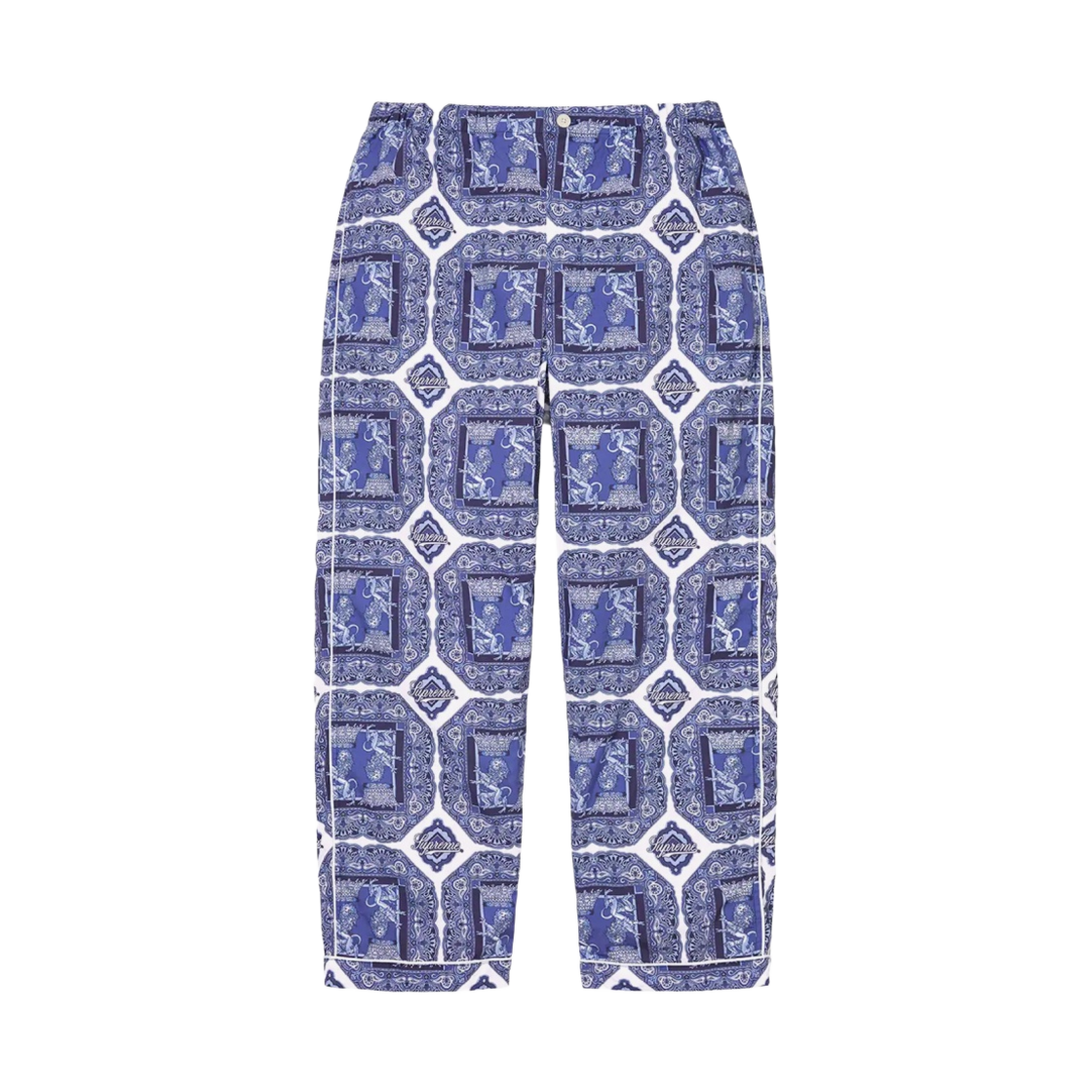 슈프림 리젠시 파자마 세트 블루 - 22SS(Supreme Regency Pajama Set Blue - 22SS) - 3