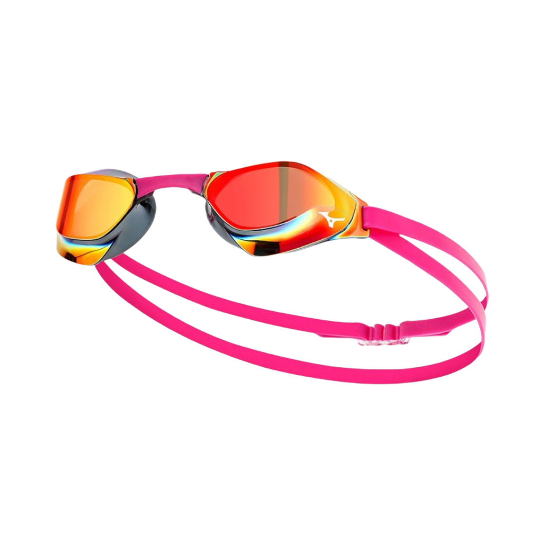 미즈노 GX 소닉 아이 J 미러 논 쿠션 스윔 고글 스모크 쉐도우(Mizuno GX Sonic Eye J Mirrored Non Cushion Swim Goggles Smoke Shadow)