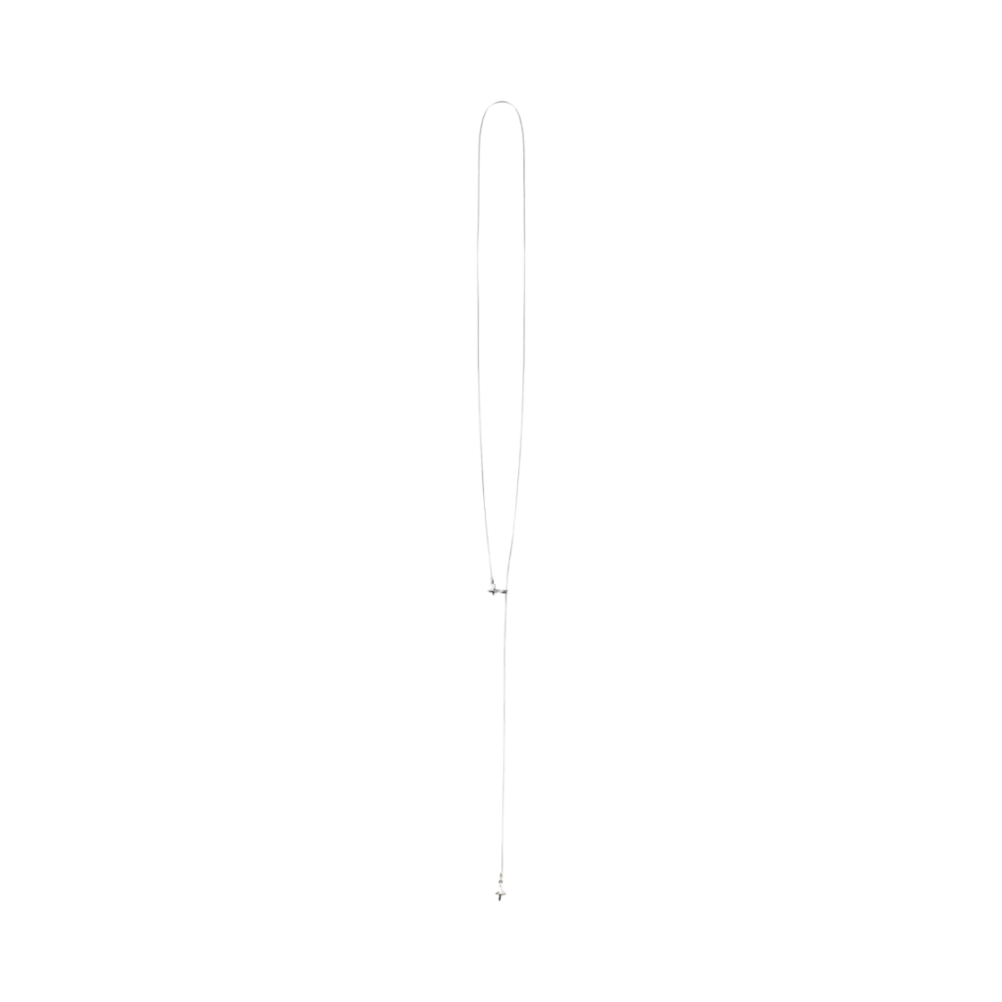 아비에무아 아스터 드롭 네크리스 실버(Aviemuah Astre Drop Necklace Silver) - 1