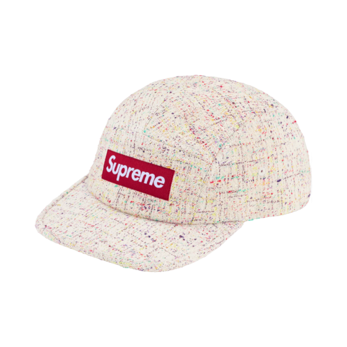 - Supreme Denim Boucle Camp Cap Natural - 24FW