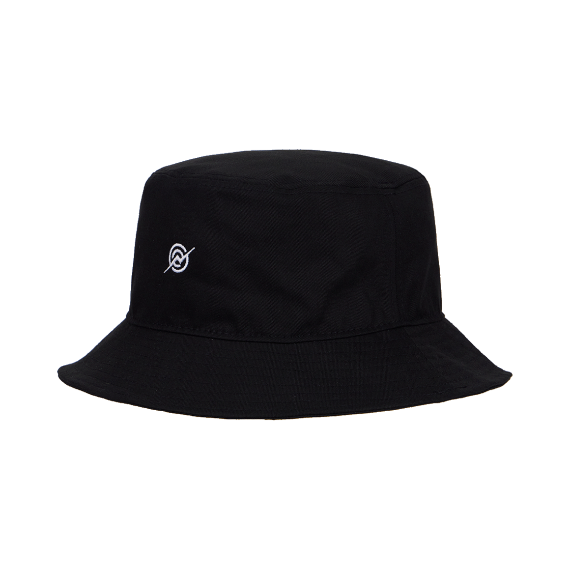 KB2AC1952MBK KALA PATTHAR Oversized Cotton Bucket Hat Black