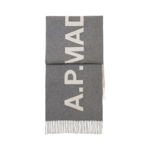 A.P.C. Angele Scarf Heather Grey