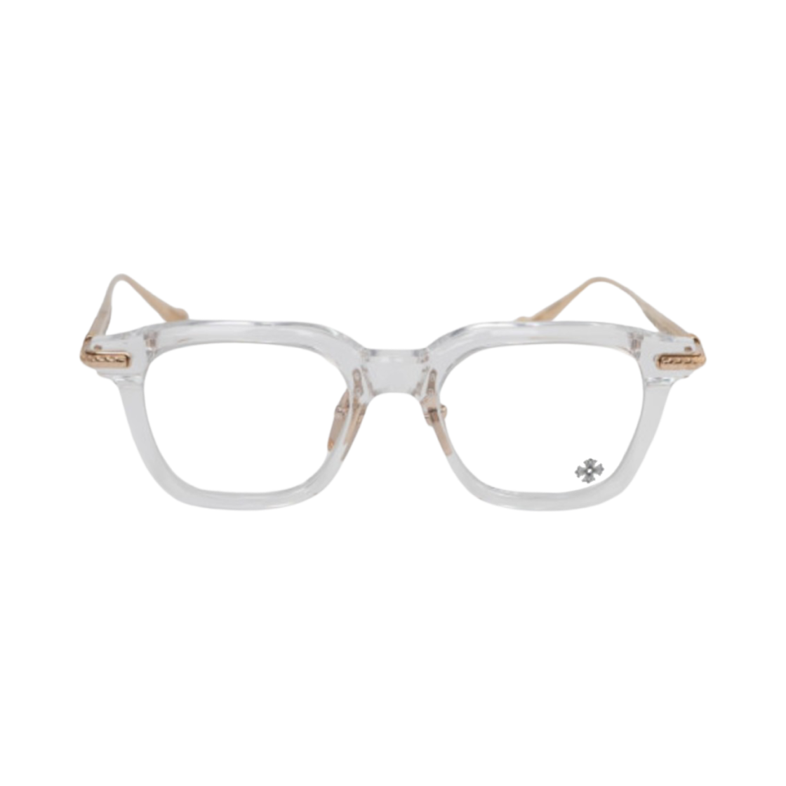 CUMPTION-A-CRYS-GP Chrome Hearts Cumption-A Crystal Gold Plated