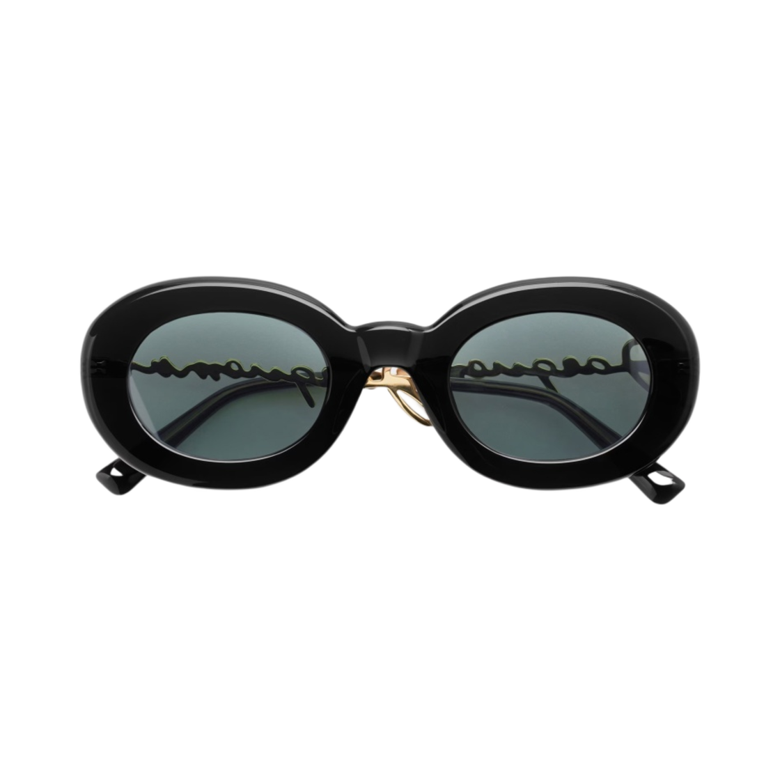 자크뮈스 레 루테트 프랄루 와이어암 선글라스 멀티 블랙(Jacquemus Les Lunettes Pralu Wire-Arm Sunglasses Multi Black) - 1