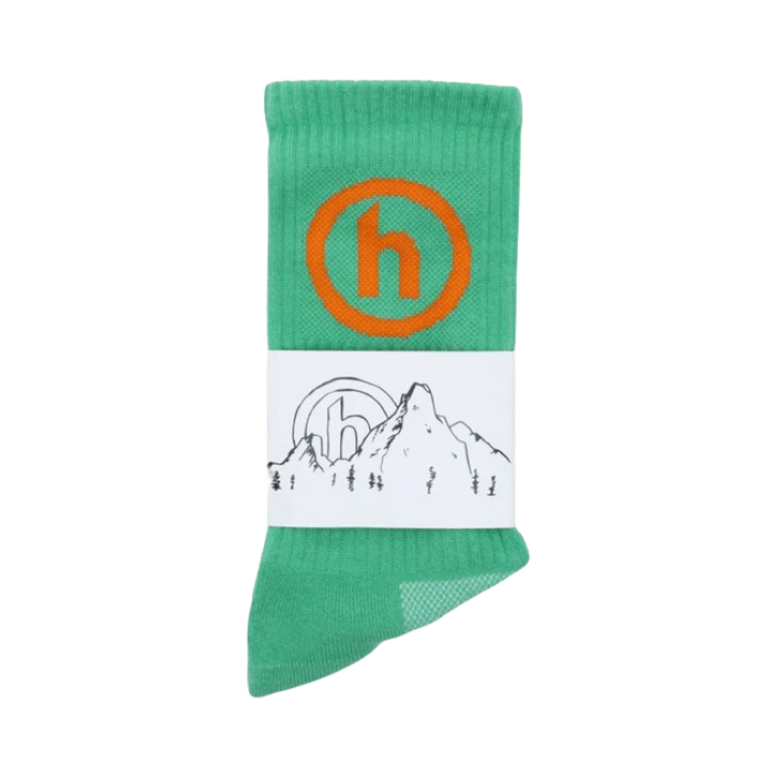 히든 NY H 로고 삭스 그린(Hidden NY H Logo Sock Green)