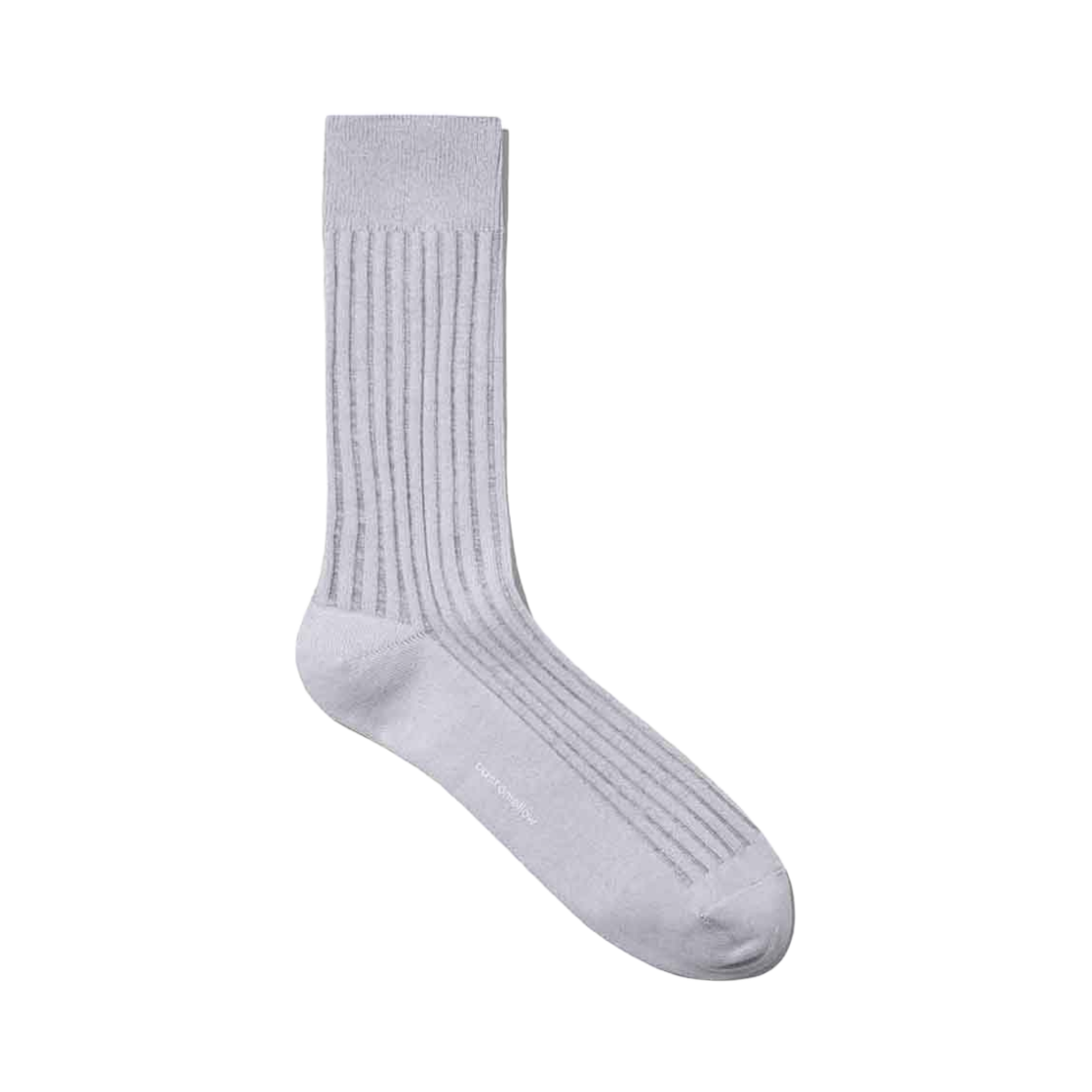 CALAX25108GYX Customellow Two Tone Rib Socks Gray