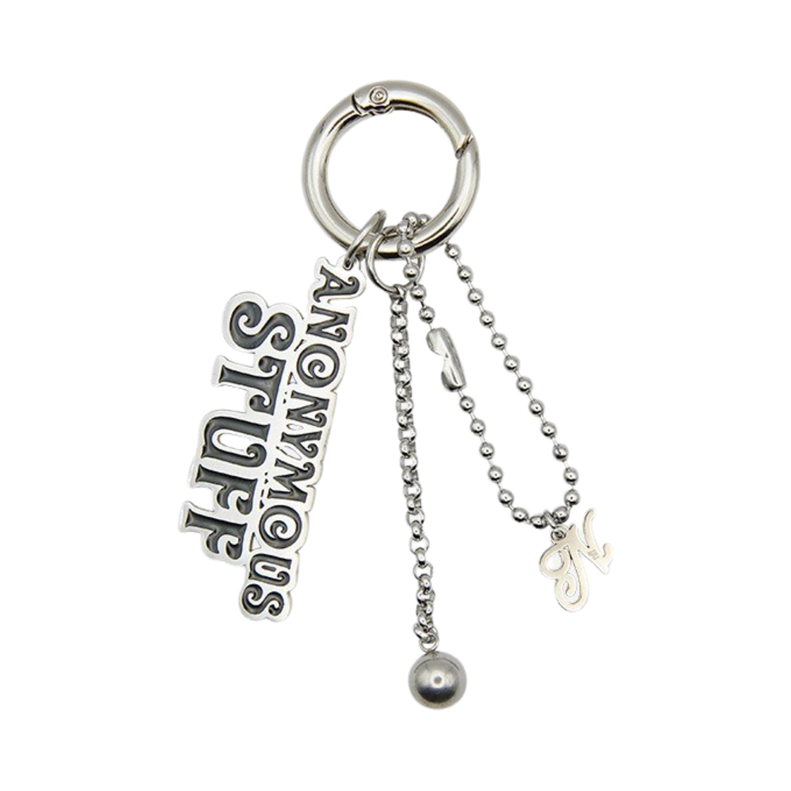 nff220 Nff Anonymous Stuff Key Ring Black