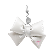 Twins x Bloomingtale Ribbon Keyring Silver