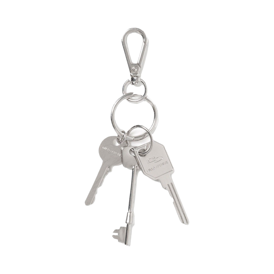 밀로 아카이브 유틸리티 트라우저 키 체인 스틸 실버(Millo Archive Utiliy Trouser Key Chain Steel Silver) - 1