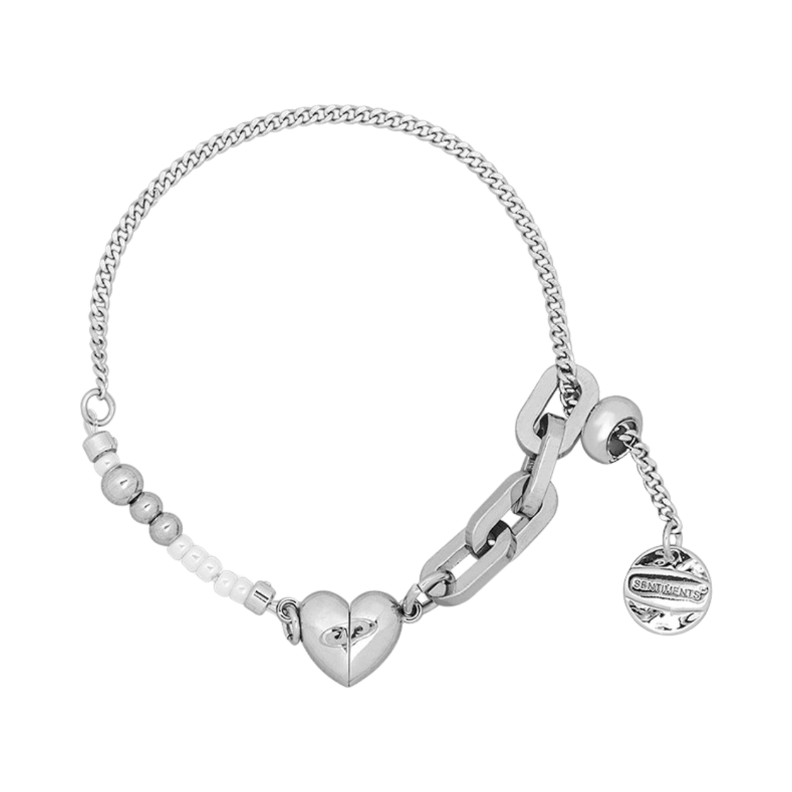 센티멍 넘버 395 브레이슬렛 실버(Sentiments No.395 Bracelet Silver)