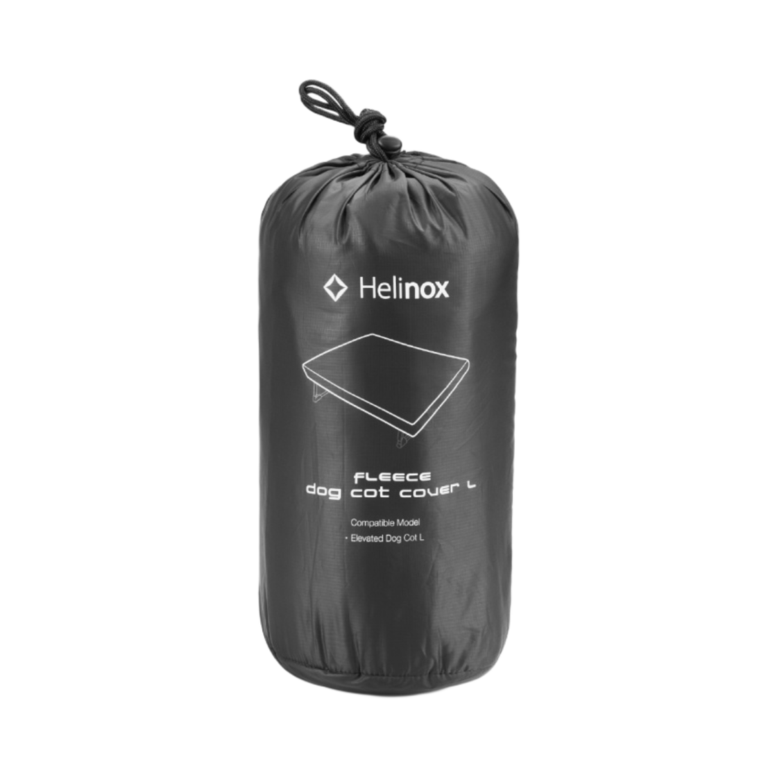 헬리녹스 플리스 도그 코트 커버 L 블랙 (프레임 미포함)(Helinox Fleece Dog Cot Cover L Black (Without Frame)) - 2