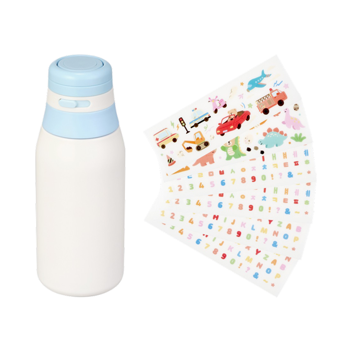 스타벅스 SS 플레이 블루 리라 스티커 텀블러 355ml(Starbucks SS Play Blue Lira Sticker Tumbler 355ml) - 1