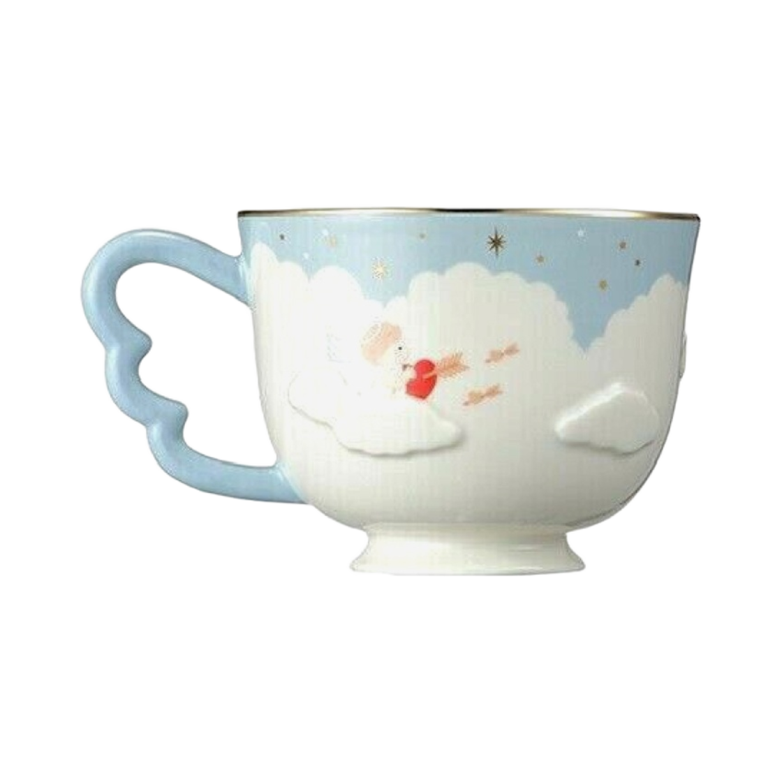 스타벅스 21 큐피드 커플 블루 머그 355ml(Starbucks 21 Cupid Couple Blue Mug 355ml) - 2