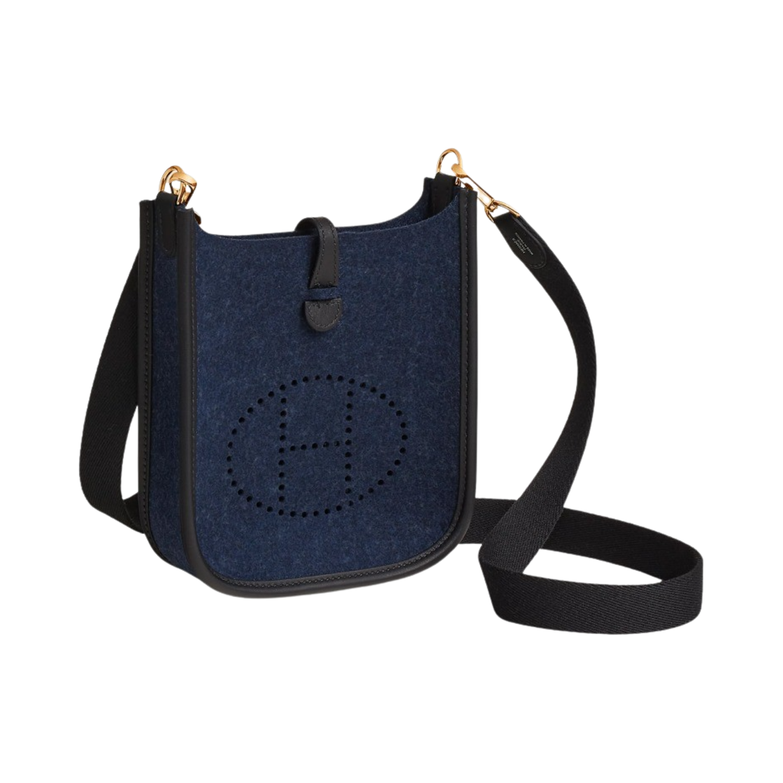 에르메스 에블린 16 아마존 백 펠트 스위프트 & 골드 하드웨어 블루 뉘 카방(Hermes Evelyne 16 Amazone Bag Felt Swift & Gold Bleu Nuit Caban) - 2