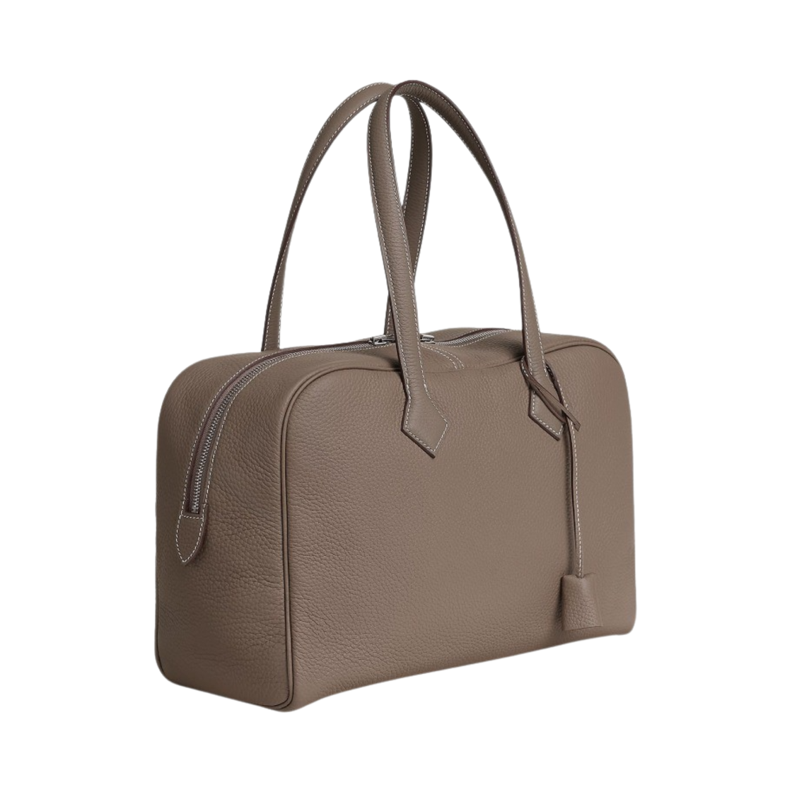 에르메스 빅토리아 II 푸르투 35 백 클레망스 & 팔라듐 하드웨어 에뚜쁘(Hermes Victoria II Fourre-Tout 35 Bag Clemence & Palladium Etoupe) - 2