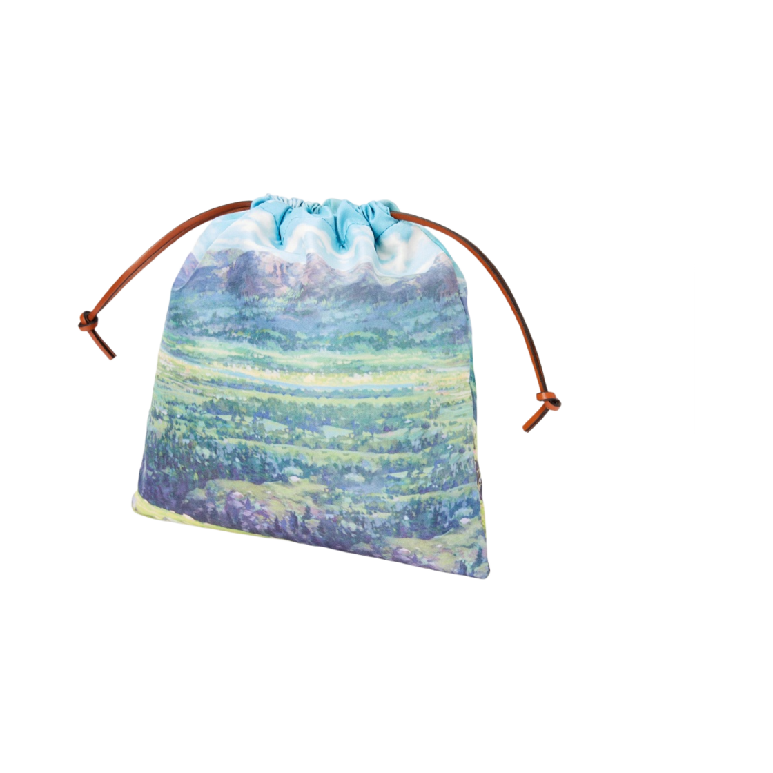 로에베 x 하울의 움직이는 성 캘시퍼 드로우스트링 파우치 캔버스 멀티컬러(Loewe x Howl's Moving Castle Calcifer Drawstring Pouch in Canvas Multicolor) - 2