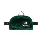 Supreme x The North Face Faux Fur Waist Bag Green - 20FW