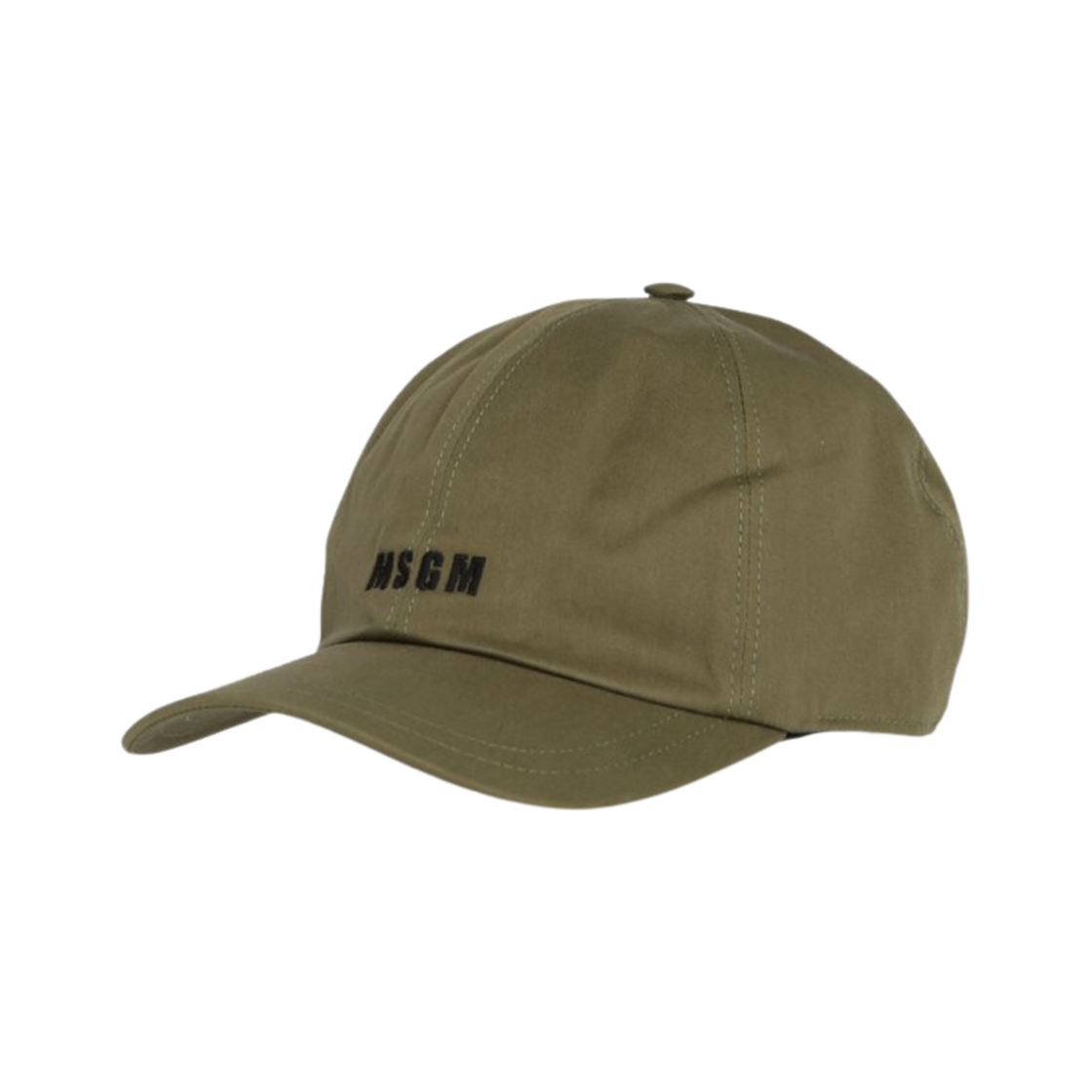 엠에스지엠 자수 로고 베이스볼 캡 카키(MSGM Embroidered Logo Baseball Cap Khaki)