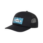 Stussy x Heal The Bay Stock Trucker Cap Black