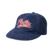 [20% 적립] Polo Ralph Lauren Logo Wash Twill Ball Cap Newport Navy - 25FW