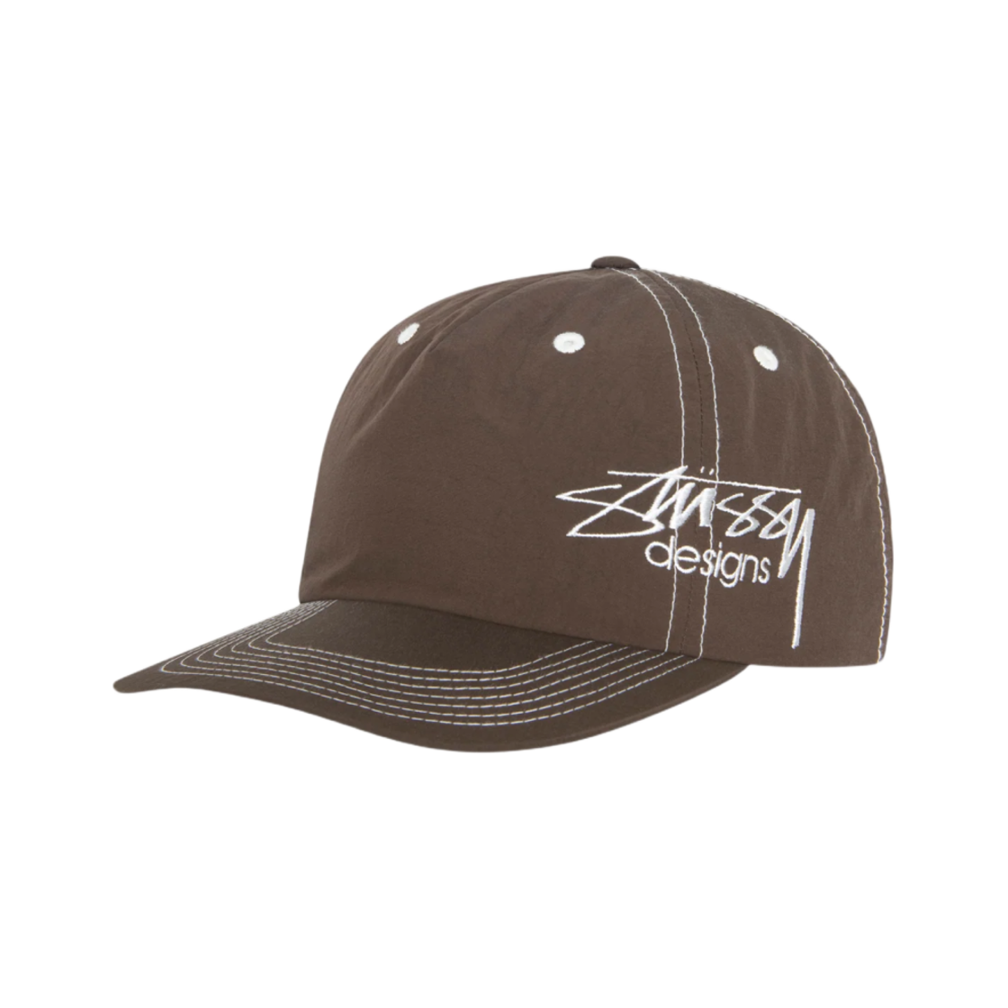 스투시 미드 뎁스 스투시 디자인 스냅백 브라운(Stussy Mid-Depth Stussy Designs Snapback Brown) - 2
