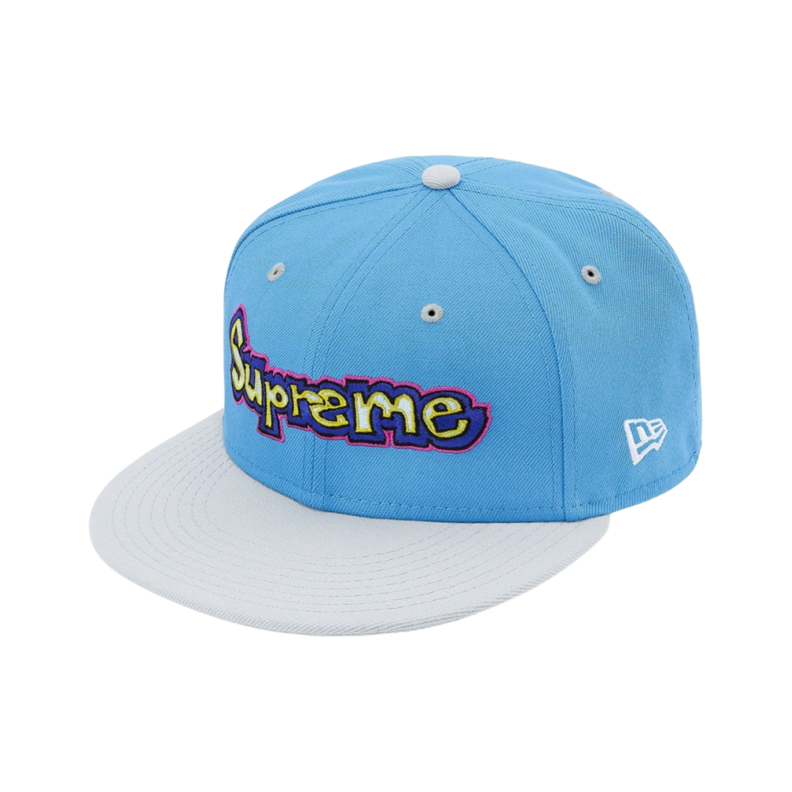슈프림 곤즈 로고 뉴에라 라이트 블루 - 21SS(Supreme Gonz Logo New Era Light Blue - 21SS) - 1
