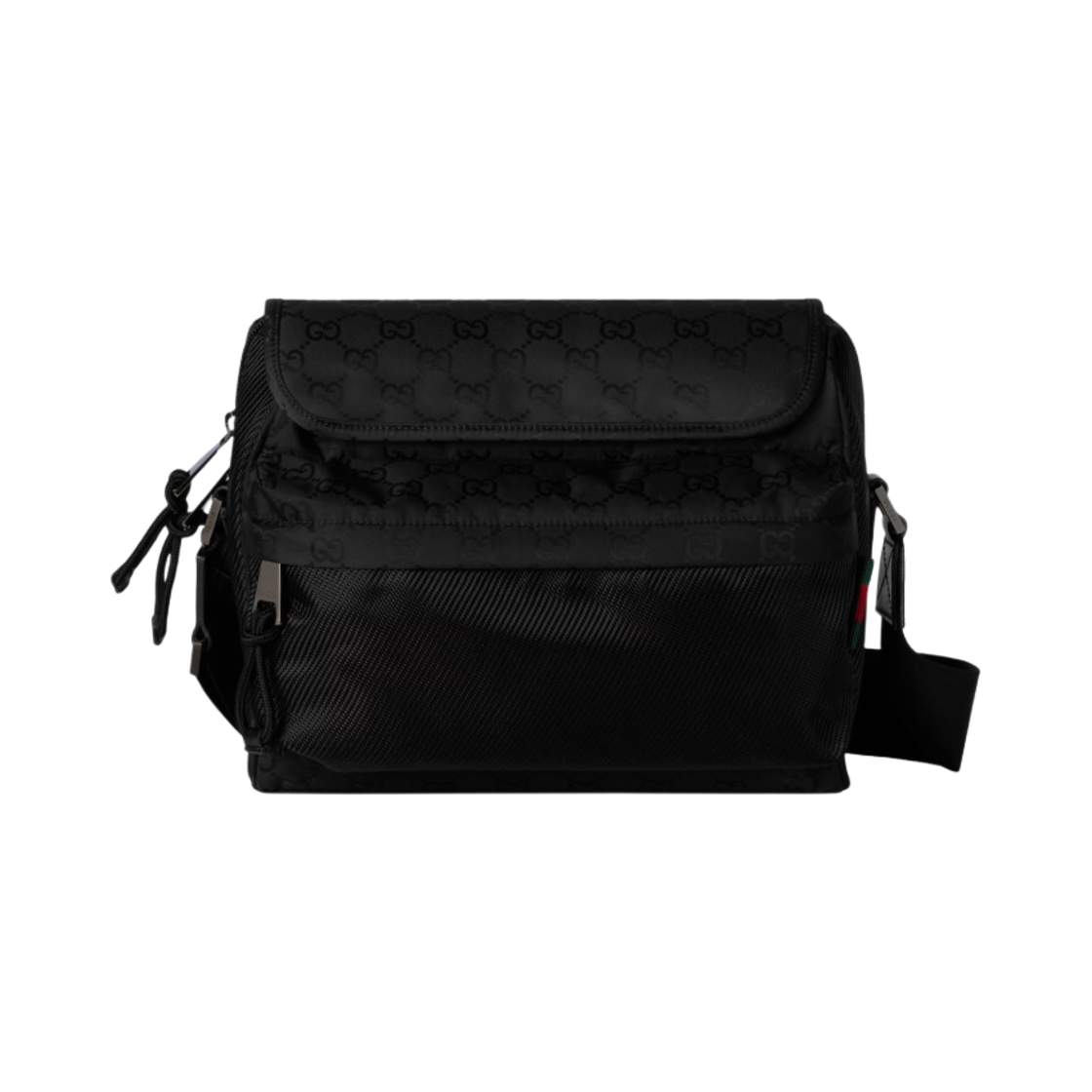 816820-FAD73-1047 Gucci Medium GG Crossbody Bag Black