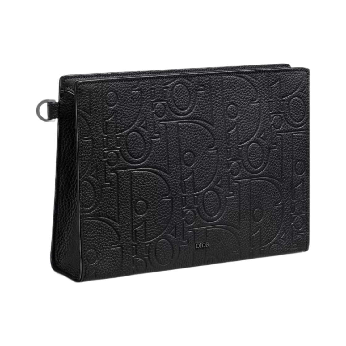 디올 A5 트라이앵글 파우치 디올 그래비티 레더 블랙(Dior A5 Triangle Pouch Dior Gravity Leather Black) - 3