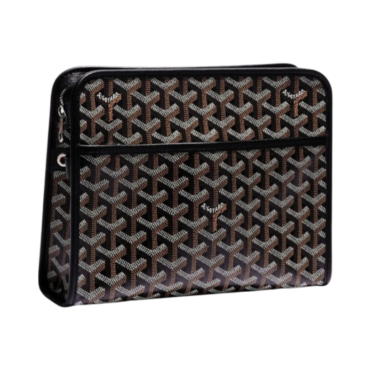 ABAJOUV-MM-01 Goyard Jouvence MM Toilet Bag Black