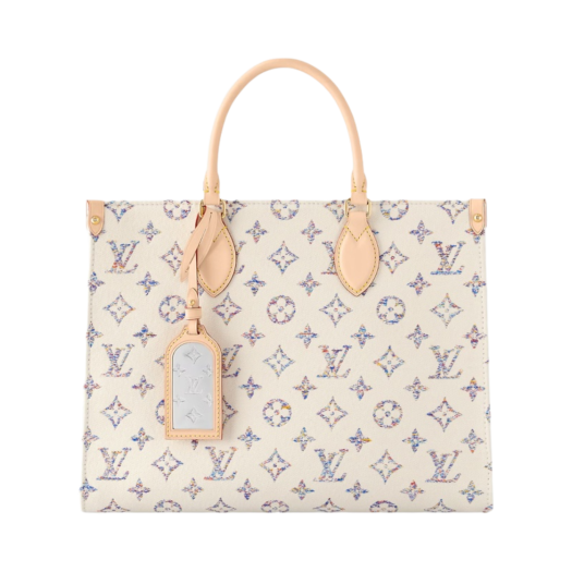 Louis Vuitton Onthego MM Multicolor Beige