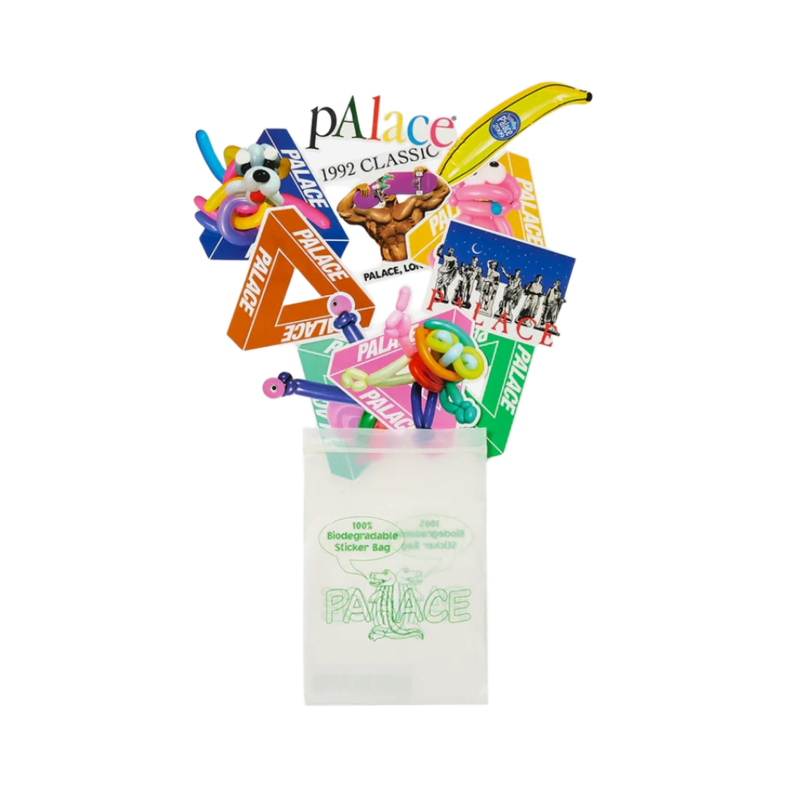 팔라스 여름 스티커 팩 멀티 - 23SS(Palace Summer Sticker Pack Multi - 23SS)