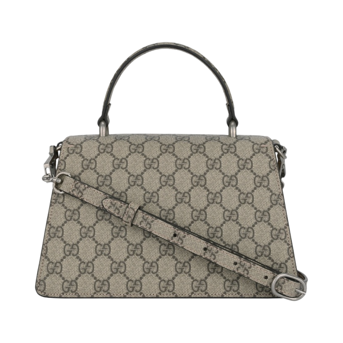 구찌 스몰 디오니서스 탑 핸들 백 베이지 에보니 슈프림(Gucci Small Dionysus Top Handle Bag Beige Ebony Supreme) - 2