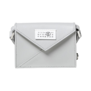 MM6 Maison Margiela Numbers Logo Mini Crossbody Bag Storm Gray