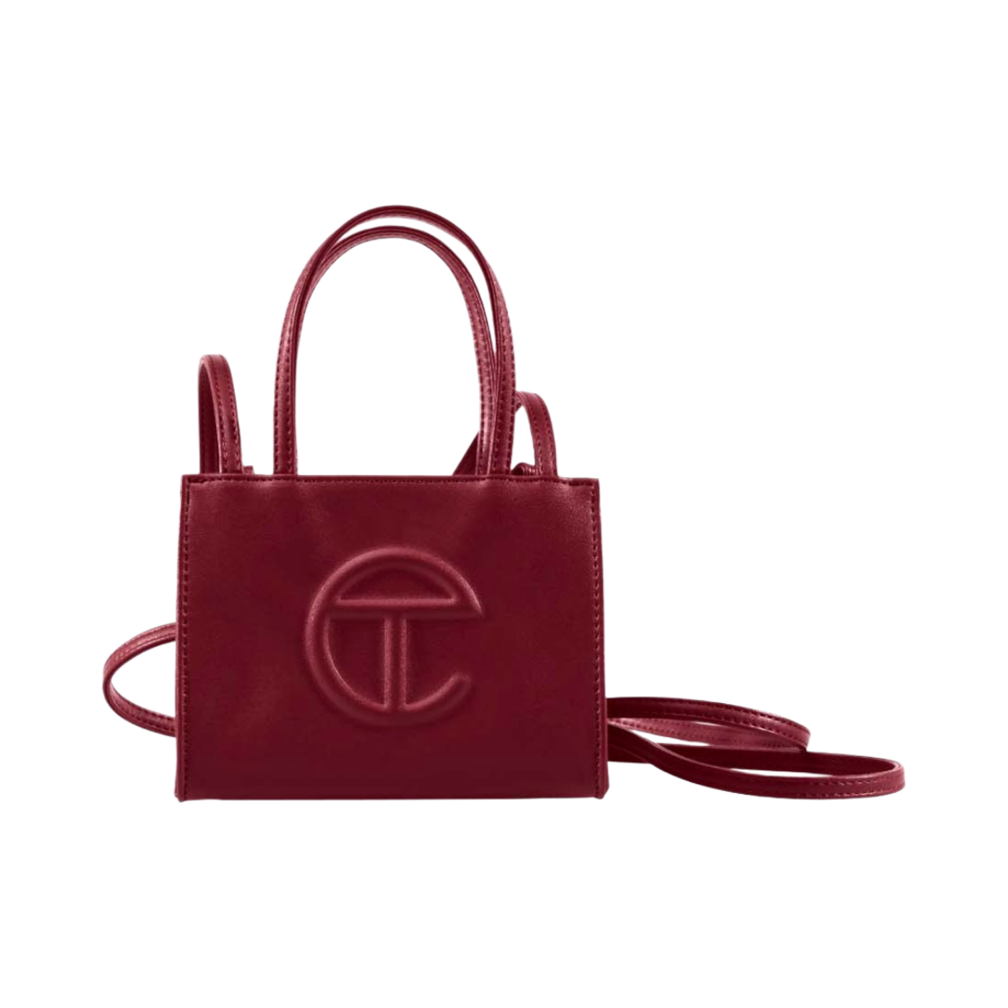 - Telfar Small Shopping Bag Oxblood