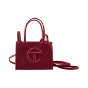 Telfar Small Shopping Bag Oxblood